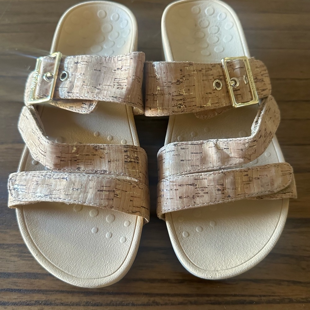 Vionic Rio Sandals Size US 6 / EU 37 Comfort Walking Bamboo